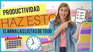 📆 Cómo Gestionar Tu Tiempo Para Ser Más Productivo  PRODUCTIVIDAD [upl. by Freed]