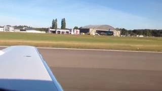 Landing Hahn Air Cessna Citation Souvereign C680 in Luxembourg [upl. by Guss]