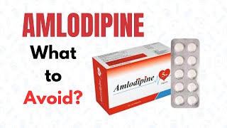 Strictly avoid these things if taking Amlodipine [upl. by Amby]