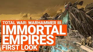 Total War WARHAMMER III  Immortal Empires Map First Look [upl. by Egarton785]