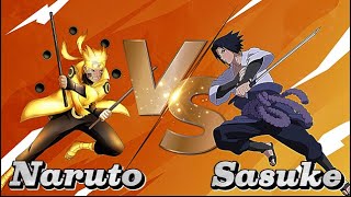 Naruto sasuker Combat final  Naruto vs Sasuke￼ [upl. by Imotih]