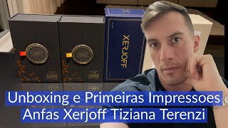 Unboxing e Primeiras Impressões  Xerjoff K’Bridge Club Tyl Assoluto Anfas Watan Ishq  PORTUGUESE [upl. by Einial]