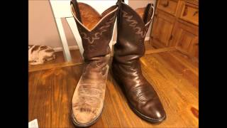 Restoring Cowboy Boots [upl. by Eelyahs18]