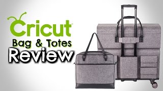 Cricut Storage Totes And Bag Review [upl. by Arataj69]