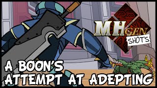 MHgen SHOTS A Boons attempt at Adepting [upl. by Legnaros]