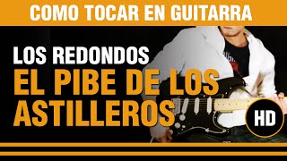 Como tocar El pibe de los astilleros de Los redonditos de ricota en guitarra DEMO COVER [upl. by Oiziruam]