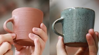 How a Handmade Pottery Cup is Made from Beginning to End — Narrated Version [upl. by Odrawde368]