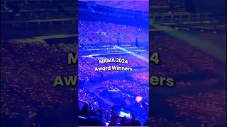 MAMA 2024 Award Winners 🏆 mama mama2024 award awardshows musicawards [upl. by Rfinnej]