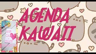 COMO CREAR UNA AGENDA EN WORD KAWAII [upl. by Latoyia]