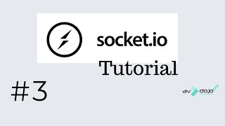 Socketio Tutorial 3  Event Handling  How to handle custom events [upl. by Ietta]