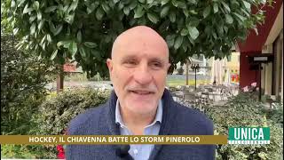 Hockey il Chiavenna batte lo Storm Pinerolo [upl. by Esoranna355]