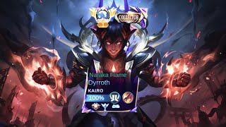 NEW SKIN DYRROTH NARAKA FLAME ❤❤❤ [upl. by Ioab]