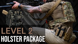 Dara Holsters Level 2 Holster Package  Auto Retention Mag Carriers amp Micro Battle Belt [upl. by Hillery]