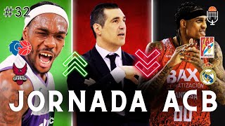 ¡UNICAJA 1º de la ACB ¡GRANADA y BREOGÁN SALVADOS OBRADOIRO DESCIENDE y MANRESA en PLAYOFFS [upl. by Alegnat]