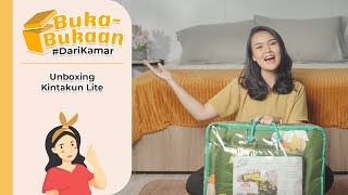 Unboxing Sprei Terbaru Kintakun Lite Harga Super Ekonomis  BukaBukaan DariKamar [upl. by Nov]