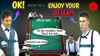 🌎 WORLD BILLIARD CHAMPION NG AMERIKA quotNANIGURONG MATATALO NIYA SI EFREN BATA SA FINAL MATCHquot HD [upl. by Toombs838]