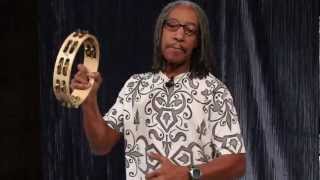 Bashiri Johnson on the LP Professional Tambourines [upl. by Dene892]