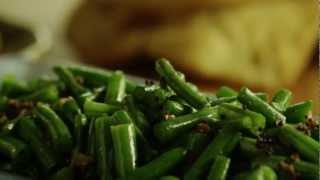 How To Make IndianStyle Green Beans  Allrecipescom [upl. by Nolyarb]