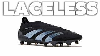 FOOTBALL BOOT REVIEW  ADIDAS PREDATOR 24 ELITE LACELESS FG BLACK PACK [upl. by Nitsugua240]