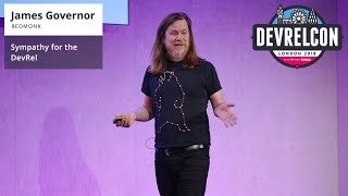 James Governor  Sympathy for the DevRel at DevRelCon London 2018 [upl. by Eilahs156]