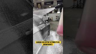 FOAM CANNON ASMR SATISFYING CAR DETAILING shorts detailing [upl. by Talya254]