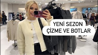 YENİ SEZON ÇİZMELER BOTLAREYLÜL ÖZTÜRK VLOG [upl. by Tiras]