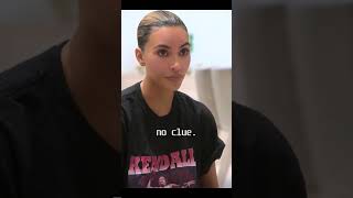 Kendall Jenner👍👍😵 talks about Kims ex husband kardashian trending viralshorts short [upl. by Kahn163]