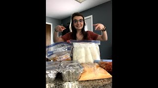 4 Easy Freezer Meals  Freezer Meal Prep for 2 [upl. by Myrtia633]