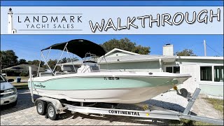 2021 NauticStar 211 Hybrid WALKTHROUGH  Tampa FL [upl. by Ecirehc]