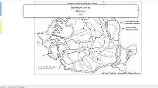 Râuri și orașe  România  Joc geografie [upl. by Hillery]