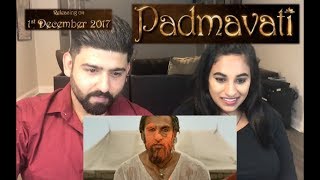 Padmavati Official Trailer  Shahid Deepika Ranveer  SLB  Reaction by RajDeep [upl. by Given]