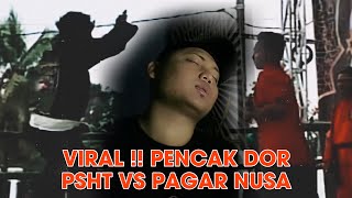 VIRAL‼️ PSHT VS PN DI ARENA PENCAK DOR React [upl. by Ros]