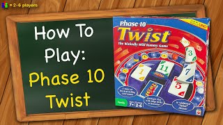 How to play Phase 10 Twist [upl. by Hannie]