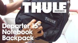 Thule Departer 15quot Notebook Backpack Unboxing [upl. by Aihsila]