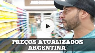 Argentina  preços das mercadorias no supermercado em Bernardo Irigoyen [upl. by Debarath]