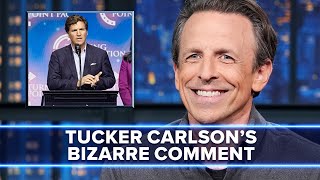 Tucker Carlson’s Bizarre Trump Spanking Comment [upl. by Wertz]