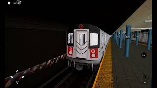 Brooklyn CollegeFlatbush Avenue bound R142 5 express train arrived in Nevins Street at the station [upl. by Nicole]