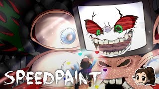 Omega Flowey Speedpaint Undertale  And They Came [upl. by Dixie986]