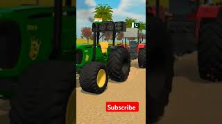 Indian John Deere versus Pakistan Massey220 RAM RAMgaming THAR LOVER 😈😈 [upl. by Annyahs704]