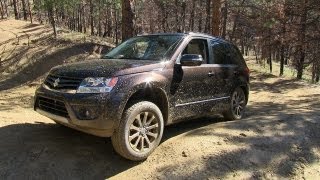 2013 Suzuki Grand Vitara Behind the Scenes of a TFLcar OffRoad Review [upl. by Ecirtahs331]