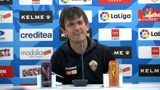 Rueda de prensa de Pacheta tras el Rayo Vallecano vs Elche CF 23 [upl. by Suelo50]