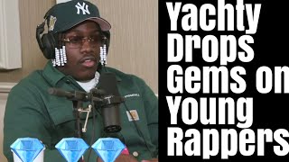 LIL YACHTYS ADVICE TO YOUNG RAPPERS THAT WANT TO MAKE IT [upl. by Plumbo255]