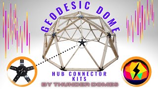 Geodesic Dome Connectors by Thunder Domes [upl. by Karlin]