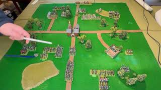 Napoleonic Wargaming 1809 Campaign 24 Point DBN Game [upl. by Audsley]