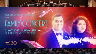 Manukau Symphony Orchestra 30 Years  Family Concert 21 May 2023 Highlights [upl. by Neleb]