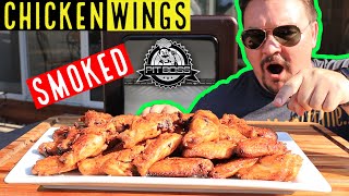 How to Smoke Chicken Wings  Pit Boss Vertical Smoker [upl. by Helge242]