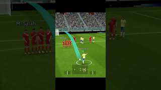 Roberto Carlos Free kick 😲🔥 efootball robertocarlos shorts [upl. by Bertrand]