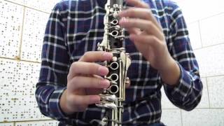 ABRSM Grade 2 C1 Prelude from L Arlésìenne Clarinet in Bb amp Clarinet in C [upl. by Aisorbma]