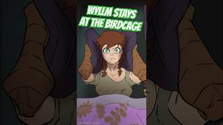 When Maya convinces Wyllm to stay the Night at the Birdcage shorts [upl. by Ballou]