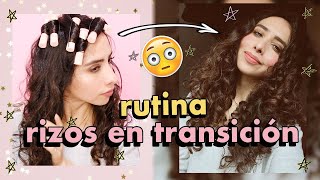 ¿TU CABELLO NO SE RIZA ¡Peínalo así 💁🏻‍♀️Rutina Rizos en Transición  attalia dasbel [upl. by Anej574]